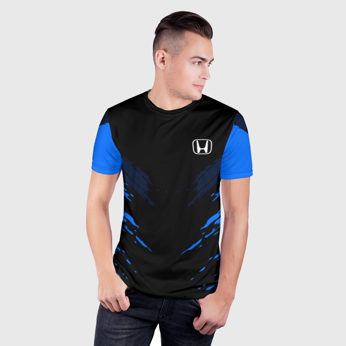 Honda Áo Thun Thể Thao Tay Ngắn Thoáng Khí Mau Khô Thời Trang Mùa Hè Cho Nam