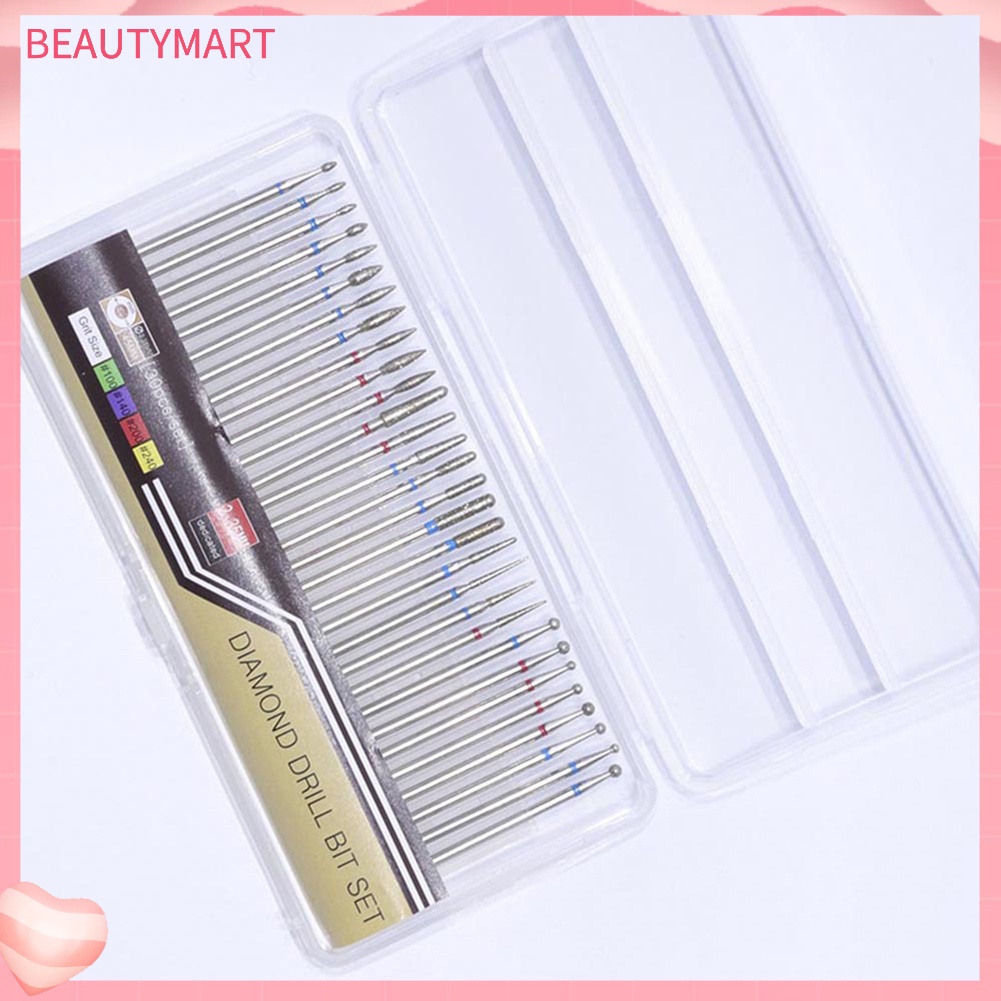 Bộ 30 Mũi Khoan Móng Tay Chuyên Nghiệp Chất Lượng Cao