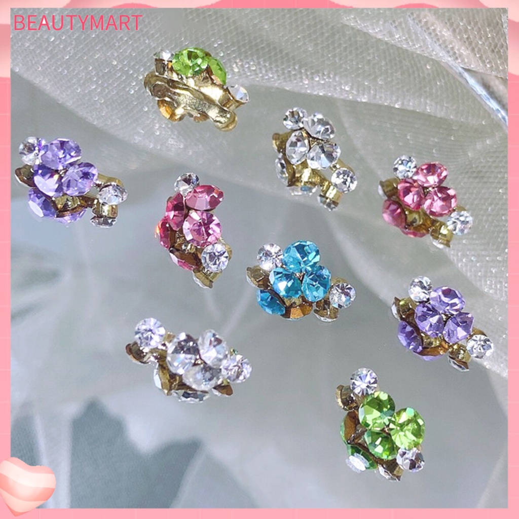 Đá 3D Lấp Lánh Đa Năng Trang Trí Móng Tay Nghệ Thuật Cho Nữ