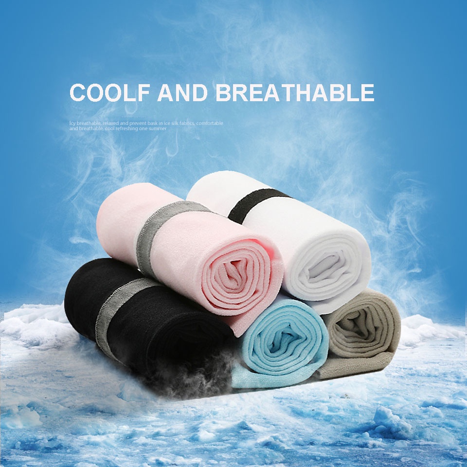 Vớ Lụa Lạnh Bảo Vệ Cánh Tay Chống Tia UV Khi Chơi Thể Thao Ngoài Trời Cho Nam Và Nữ