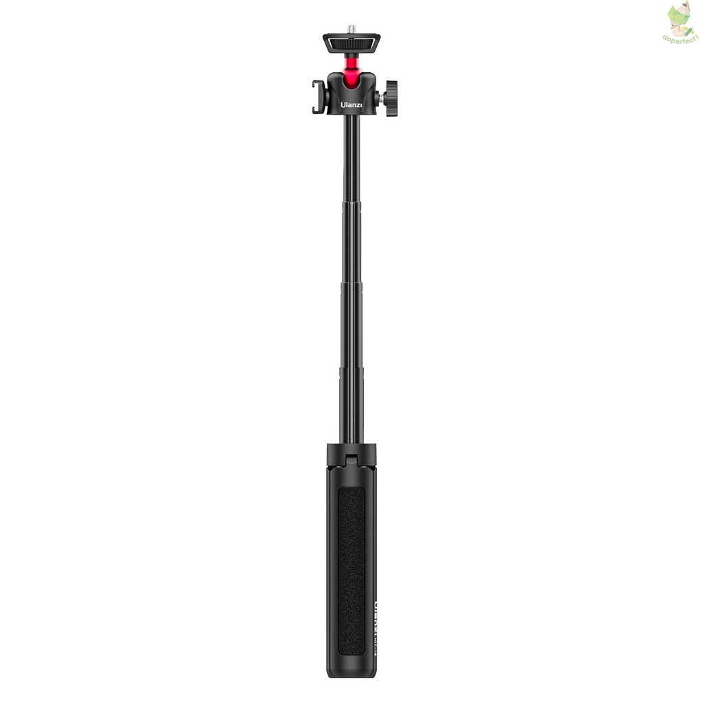 Ulanzi MT-16 Extendable Selfie Stick Tripod 4-Section 44cm/17.3in 2KG Payload with 360° Swivel Ball Head Cold Shoe Unive   Came-6.5