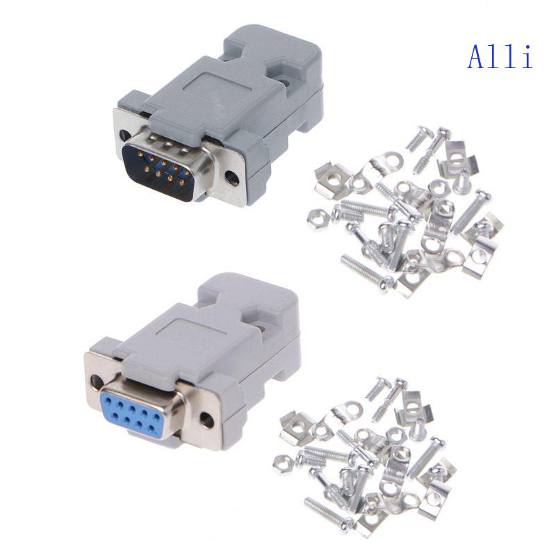Set 5 Đầu Nối Phích Cắm 9Pin RS232 Serial DB9 Dành Cho G
