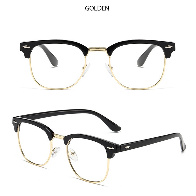 Kính Mát Gọng Vuông Chống Tia Bức Xạ &amp; Ánh Sáng Xanh Cho Nam &amp; Nữ