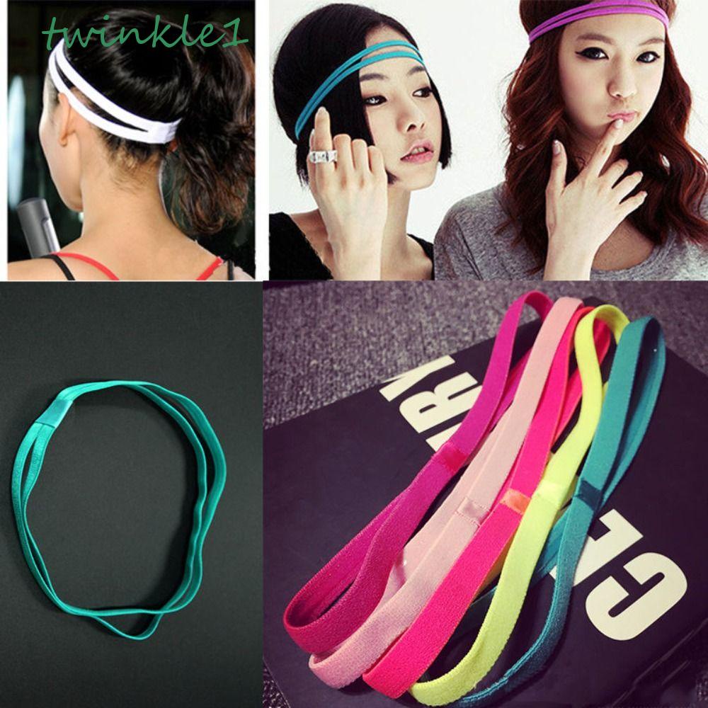 Set 10 Băng Đô Cài Tóc Co Giãn Lấp Lánh Thời Trang