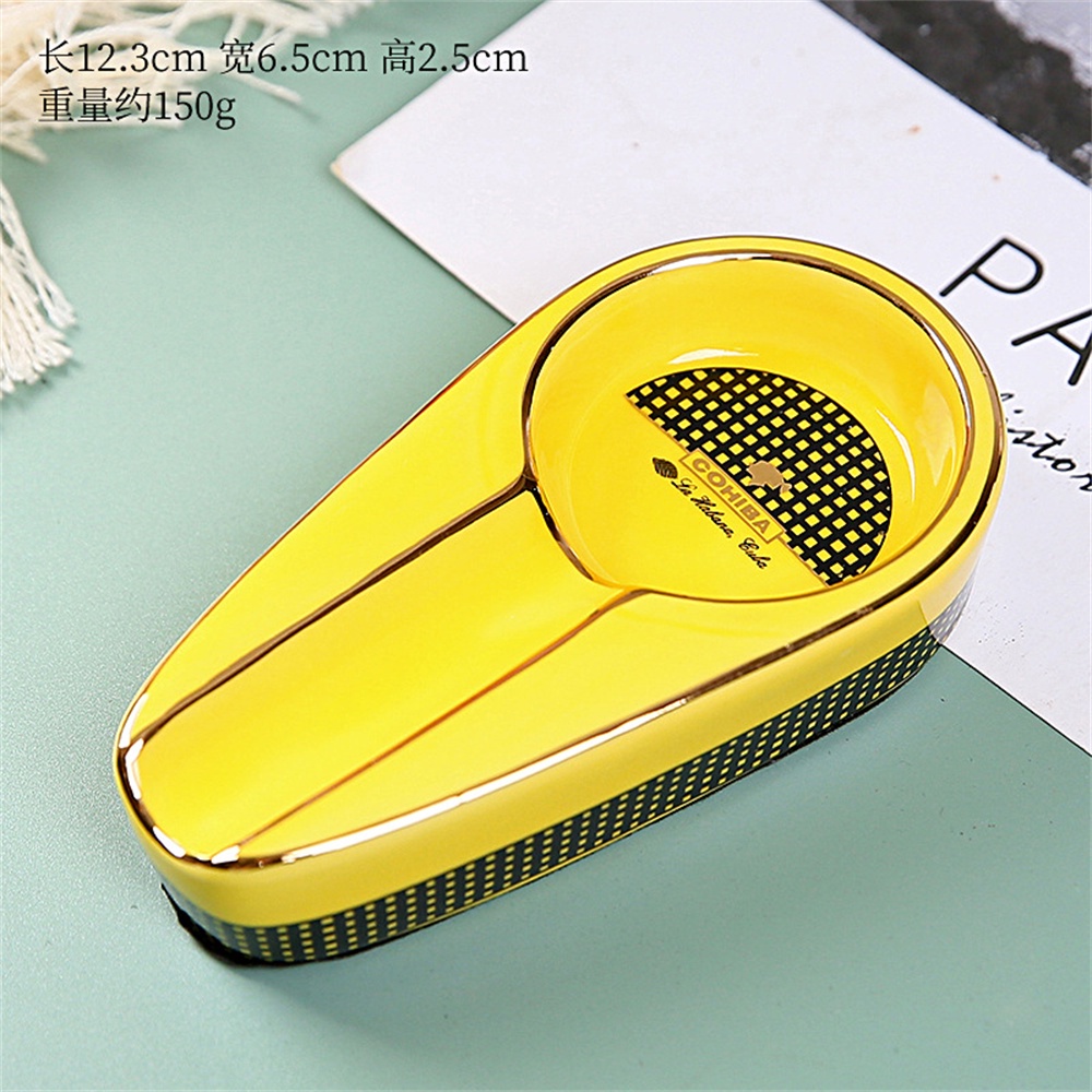 Xì gà gạt tàn gốm gạt tàn sáng tạo xách tay xì gà phụ kiện blackpink11