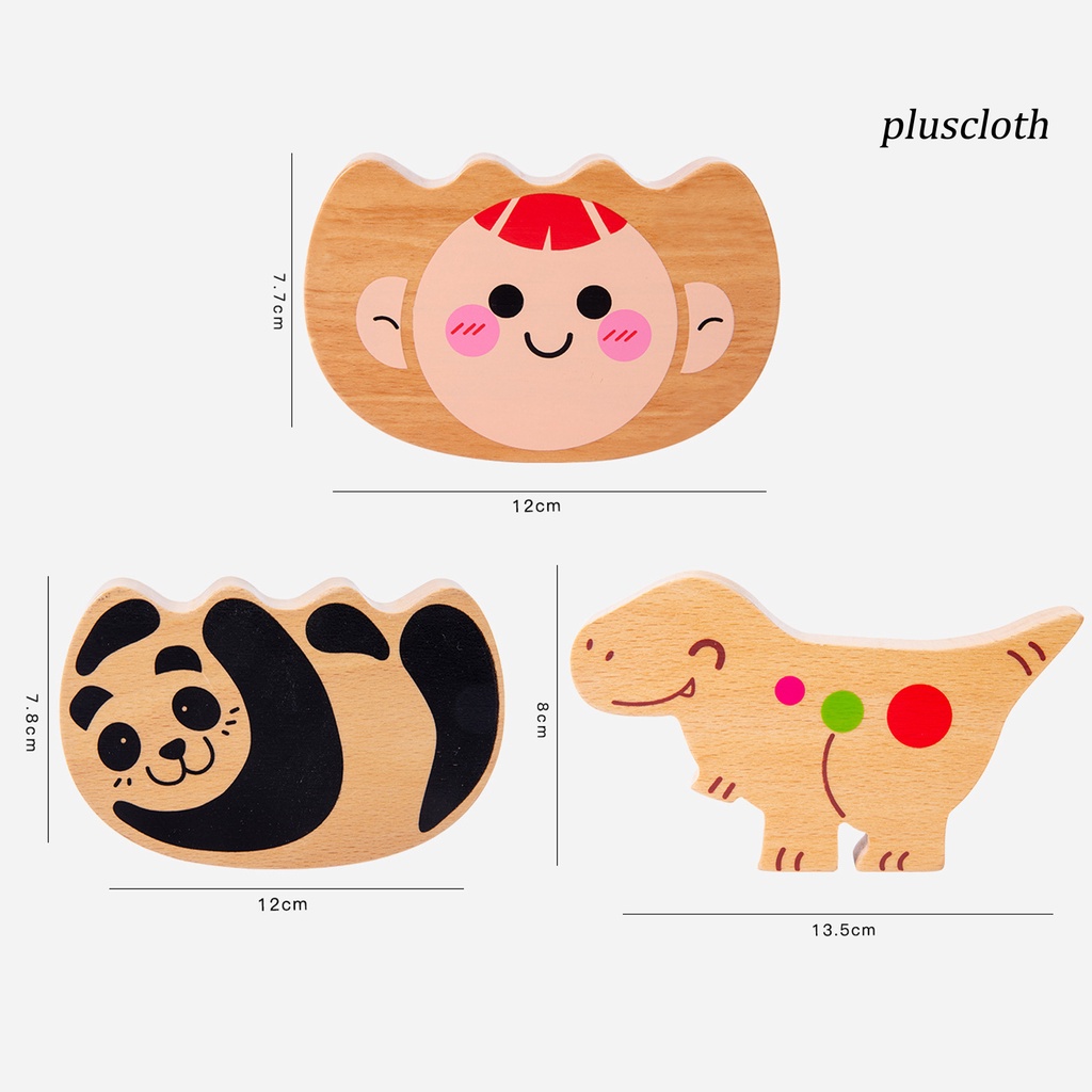 1 Bộ Đồ Chơi Khối Gỗ Xếp Chồng Nước Cân Bằng Màu Sắc Tươi Sáng Giáo Dục Sớm Cho Bé