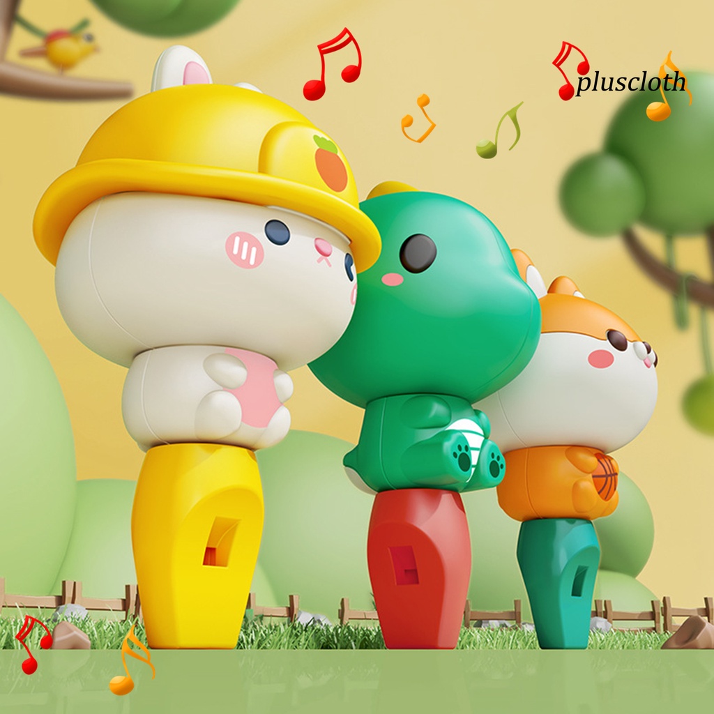 Đồ Chơi Còi Thổi Bằng ABS Chống Rơi Phát Nhạc Hình Chú Chó Dễ Thương Cho Trẻ Mẫu Giáo