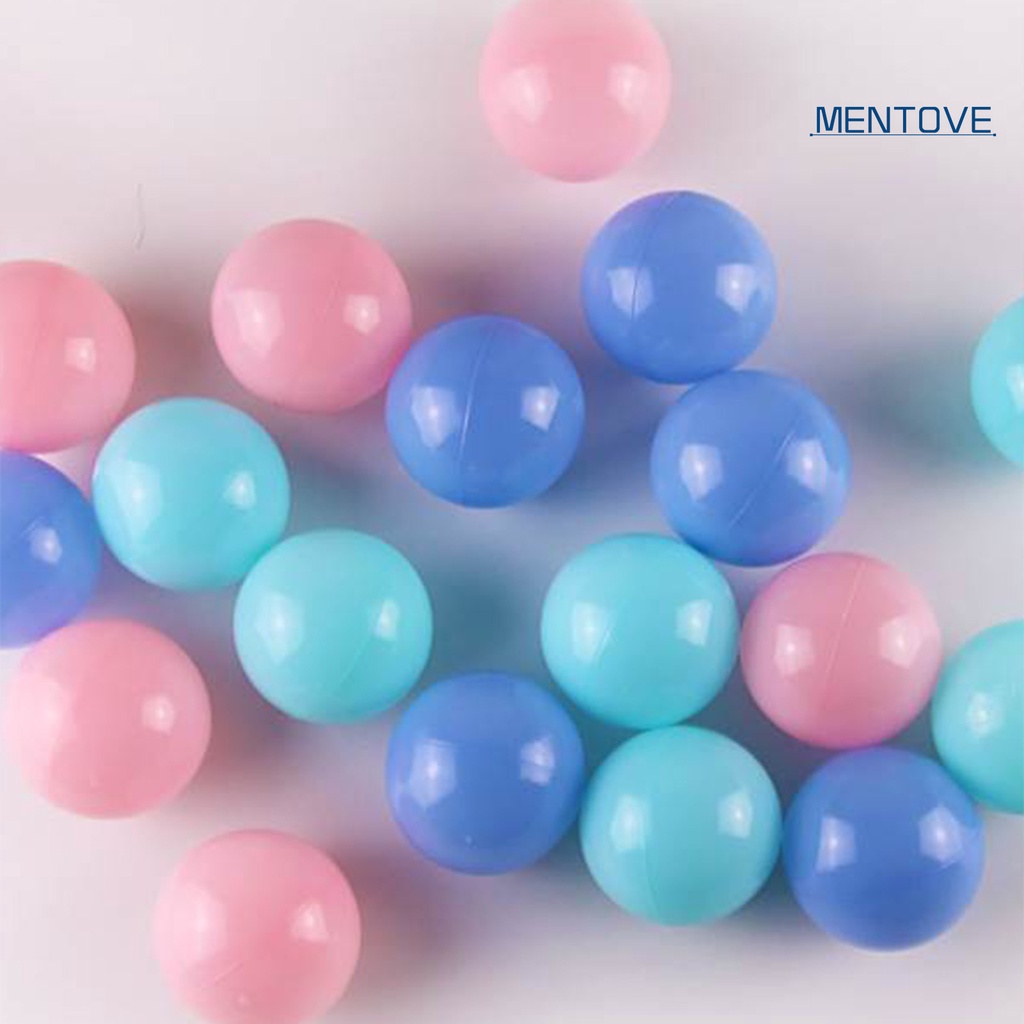 Set 100 Quả Bóng Nhựa Span Nhiều Màu Vui Nhộn Cho Bé