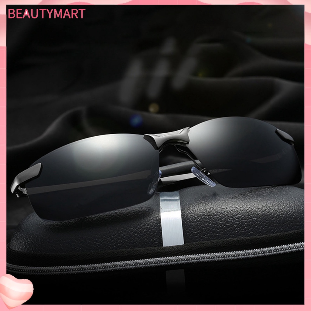 Kính Chống Tia UV400 Phân Cực Siêu Nhẹ Chống Tia UV Ban Đêm Có Thể Điều Chỉnh Dành Cho Nam