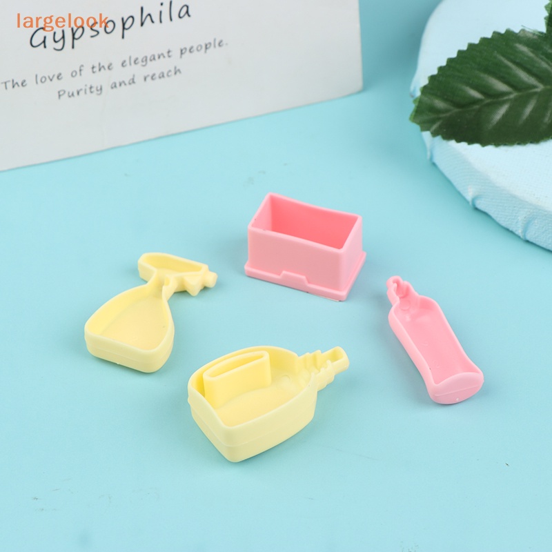 Bộ 4 Xô Đựng Nước Tẩy Rửa / Giặt Đồ Chơi Cho Búp Bê