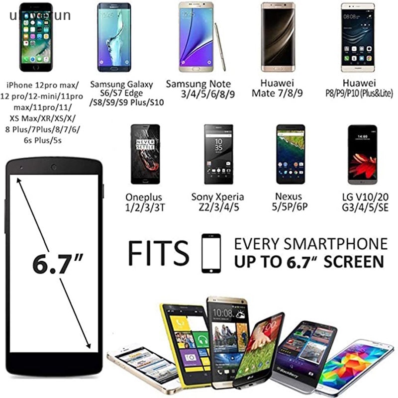 Túi Đựng Điện Thoại 6.5 '' Đeo Cánh Tay Chống Thấm Nước Tiện Dụng Khi Tập Thể Thao