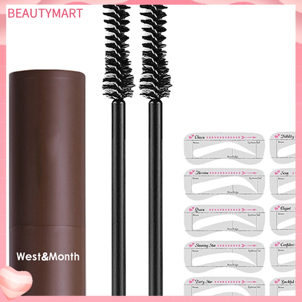 1 Bộ Khuôn In Lông Mày Lâu Trôi Dễ Sử Dụng