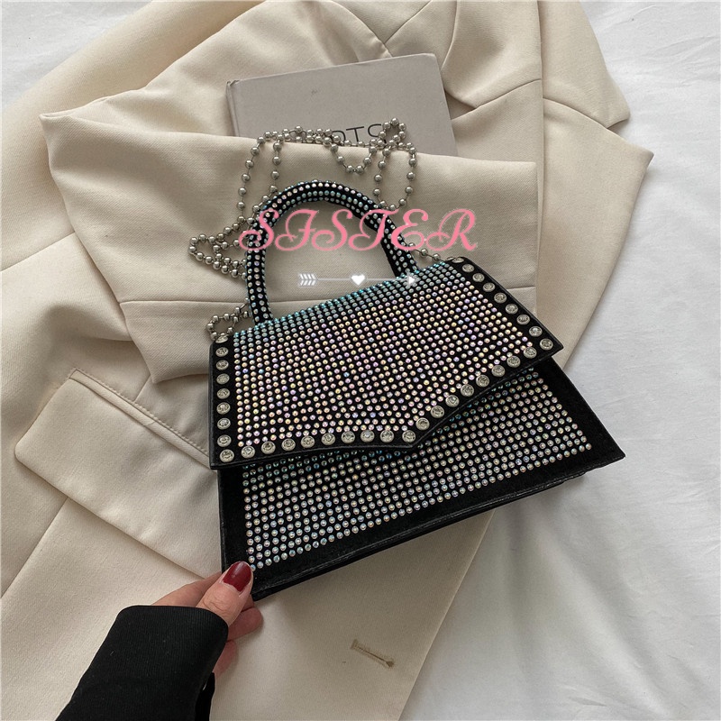 SISTER túi nữ túi đi tiệc túi xách túi totetúi nữ đeo chéo Túi Xách Đeo Chéo Nữ L21T0VM