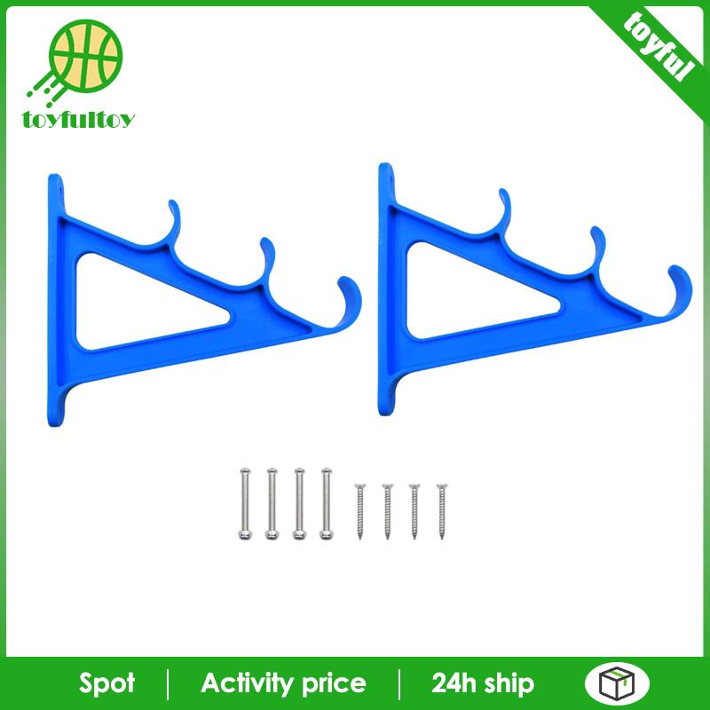 Set 2 Kệ Đựng Cần Câu Cá Gắn Tường / Cửa Xe Hơi Siêu Bền Tiện Dụng