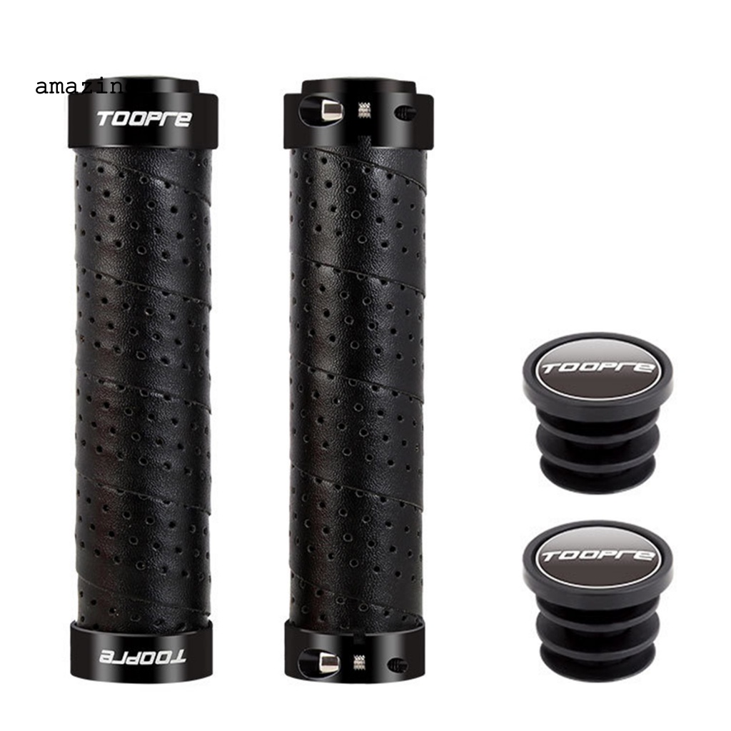 1 Bộ Vỏ Bọc Tay Lái Xe Đạp Chống Sốc / Mưa / Trượt Có Lỗ Cắm Thoáng Khí