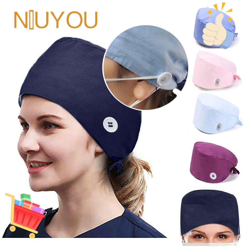 Mũ Phẫu Thuật Hình Tròn Chất Liệu Cotton Tùy Chỉnh Tiện Dụng