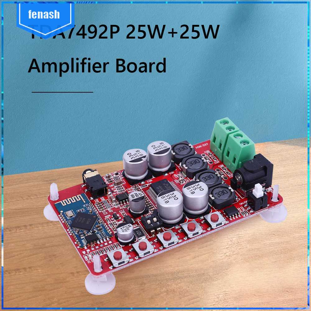 Bảng Mạch Khuếch Đại Âm Thanh TDA7492P Giao Diện AUX Bluetooth 4.0 DC 8-25V Với Đầu Ra 3.5mm Tự Làm