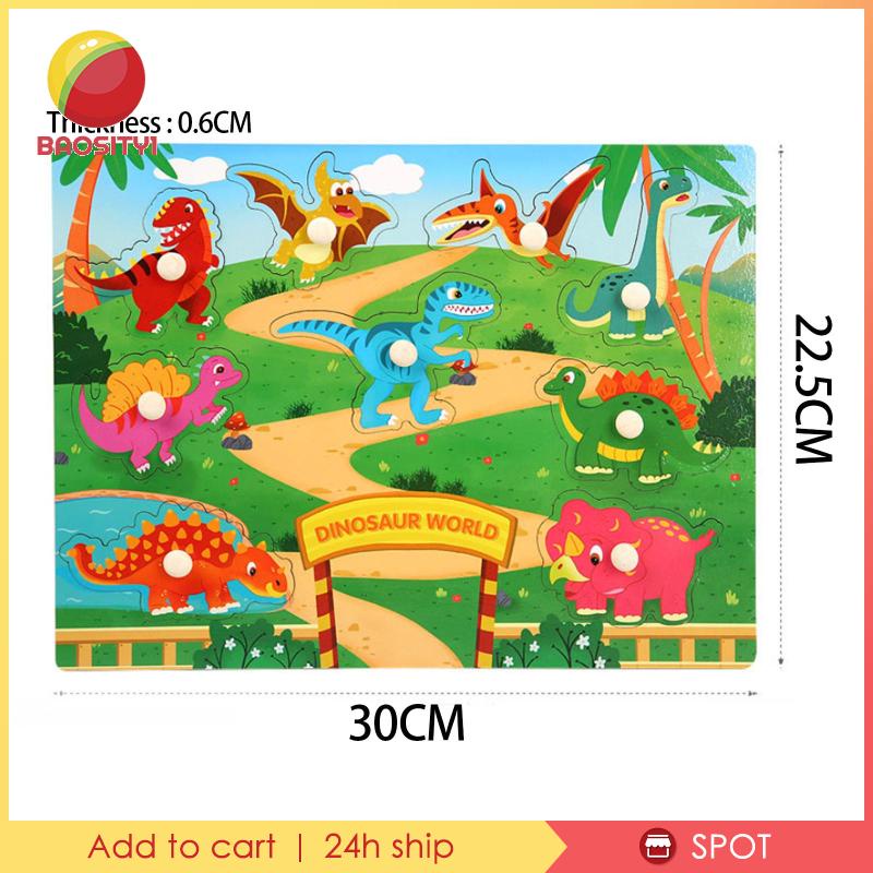 [Baosity1] Đồ Chơi Bảng Xếp Hình Montessori Phát Triển Trí Tuệ Cho Bé Từ 2-3 4 Tuổi