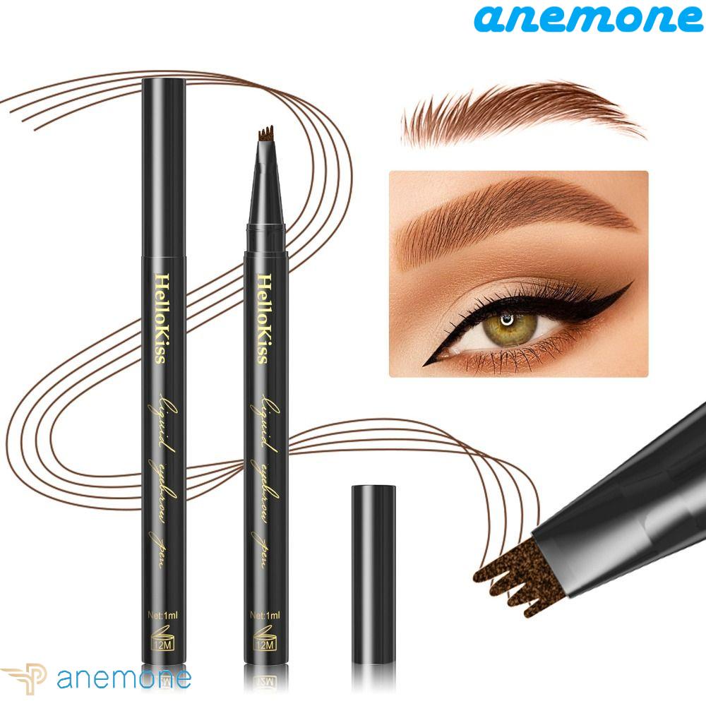 Bút Kẻ Lông Mày ANEMONE Dạng Lỏng Chống Thấm Nước Có Thể Thay Đổi Màu Sắc