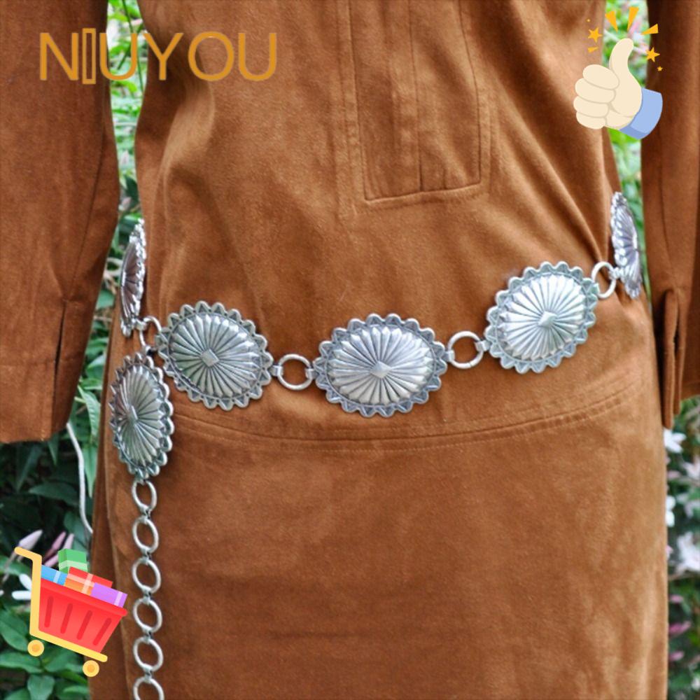 Dây Xích Đeo Thắt Lưng Bằng Kim Loại Trang Trí Phong Cách Boho Thời Trang