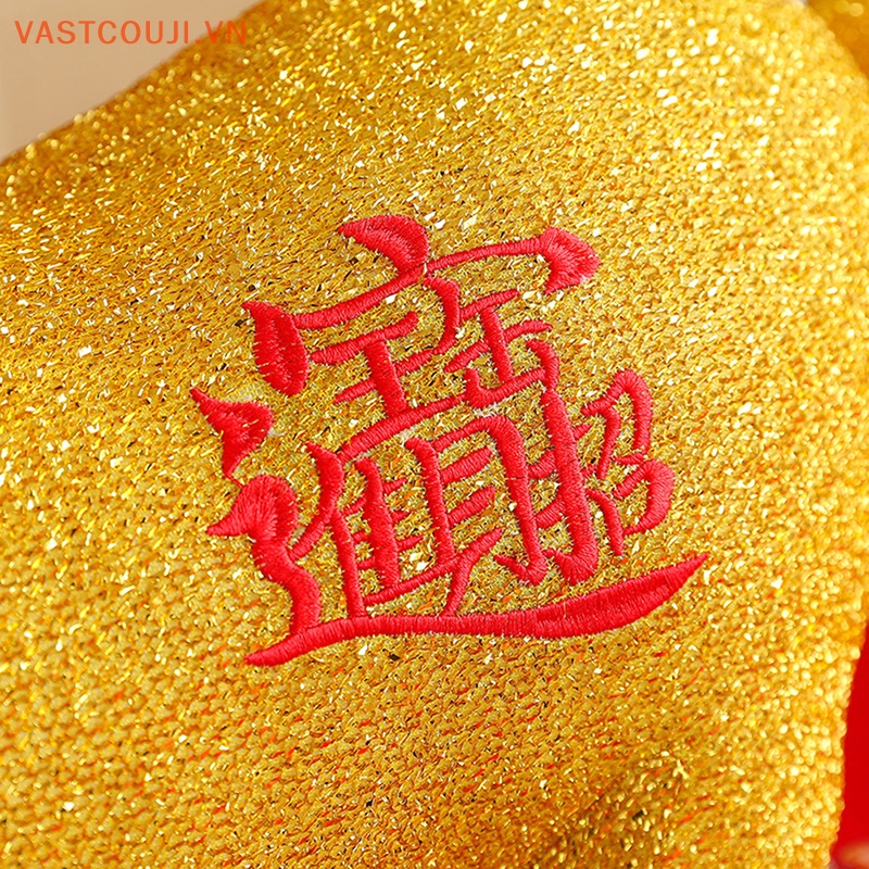 Thỏ Nhồi Bông 20cm Trang Trí Năm Mới Phong Cách Trung Hoa