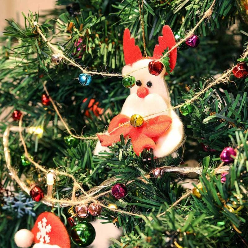 Set 300 Chuông Kim Loại Nhiều Màu Sắc Dùng Để Trang Trí Giáng Sinh