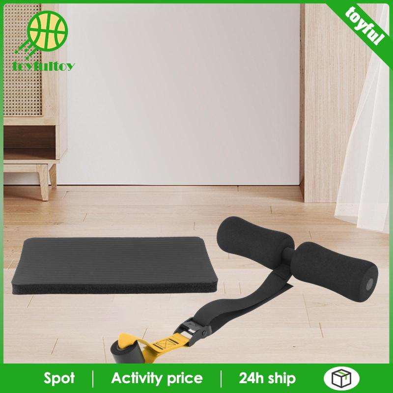 Dây Đai Quấn Chân Tập Thể Dục Kèm Đệm Đầu Gối Tiện Dụng