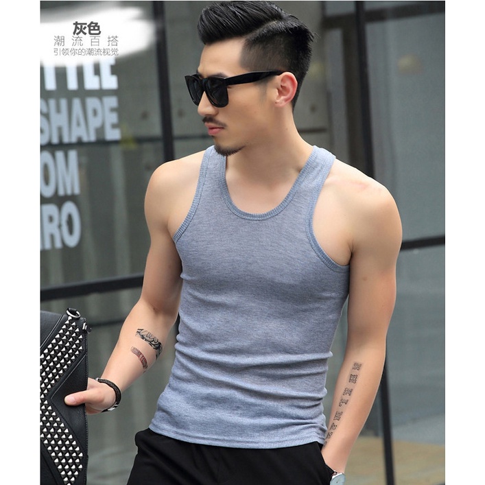 Áo Ba Lỗ Thể Thao Thấm Hút Mồ Hôi Thoáng Khí Nhanh Khô Cho Nam