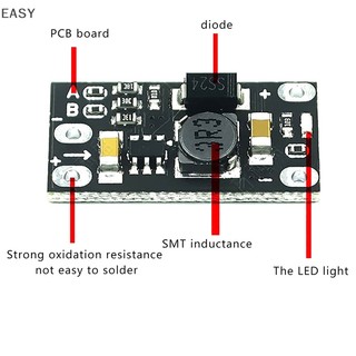 1 bảng mạch tăng áp dc-dc mini 3.7v thành 12v
