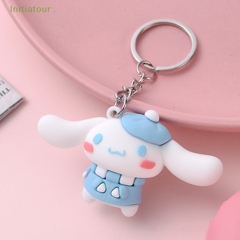 [InitiatourV] Móc Khóa Hình Sanrio Hoạt Hình Dễ Thương Ngọt Ngào Sáng Tạo Thời Trang Làm Quà Tặng Sinh Nhật Tốt