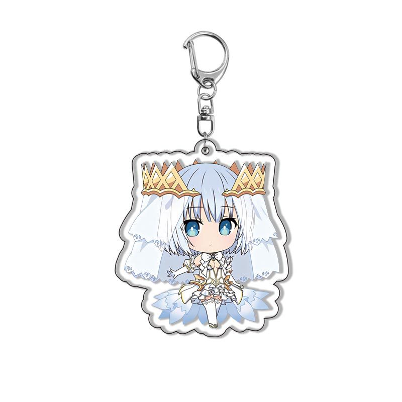 Móc Chìa Khóa acrylic Hình Nhân Vật Phim date a live Nhật Bản