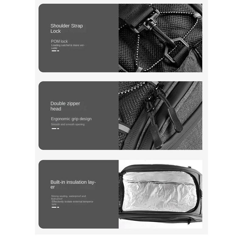 1 Túi Đựng Vật Dụng Chống Thấm Nước Cho Xe Đạp