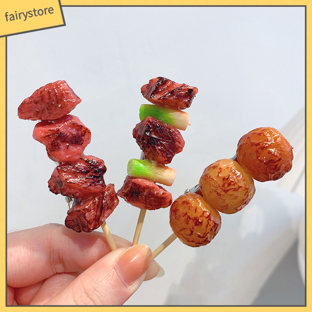 Kẹp Tóc Trang Trí Hình Thức Ăn Cho Nữ Dự Tiệc