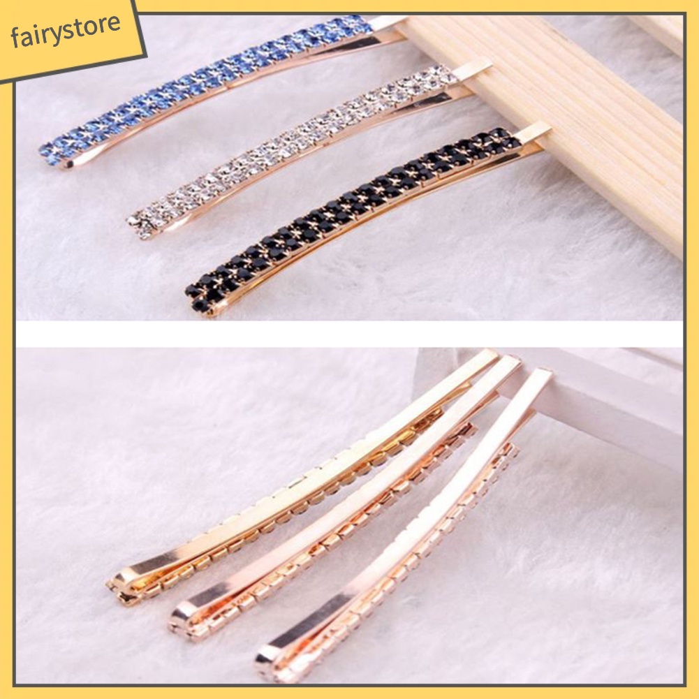 Kẹp Tóc Đính Đá Thời Trang Cho Nữ 1 Hàng