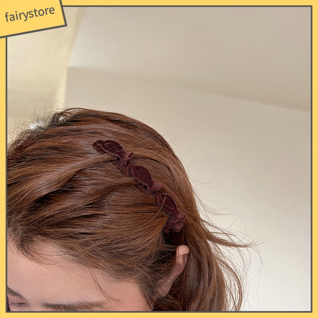 Kẹp Tóc Màu Trơn Co Giãn Chống Trượt Có Răng Lược Bằng Thép Không Gỉ