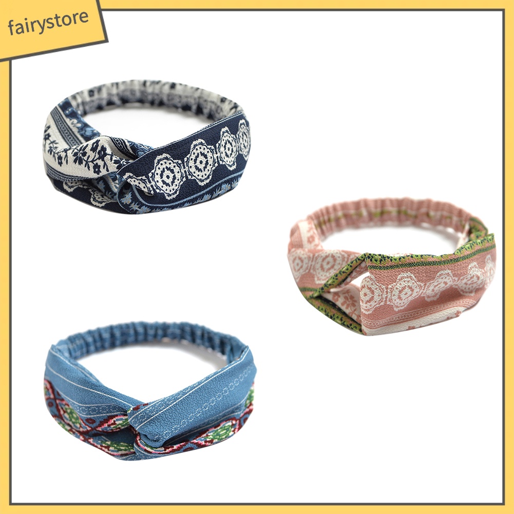 Băng Đô Thắt Nút Co Giãn Thời Trang Cho Nữ