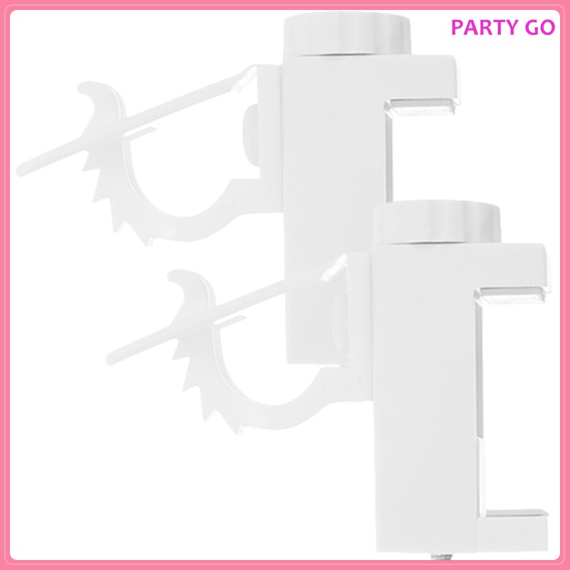 Set 2 Kẹp Treo Rèm Có Thể Điều Chỉnh Không Cần Đóng Đinh Ulran.Vn