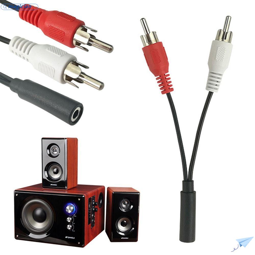 Dây Cáp Âm Thanh 3.5Mm 1 Trailer 2 Chuyên Dụng Cho Máy Tính