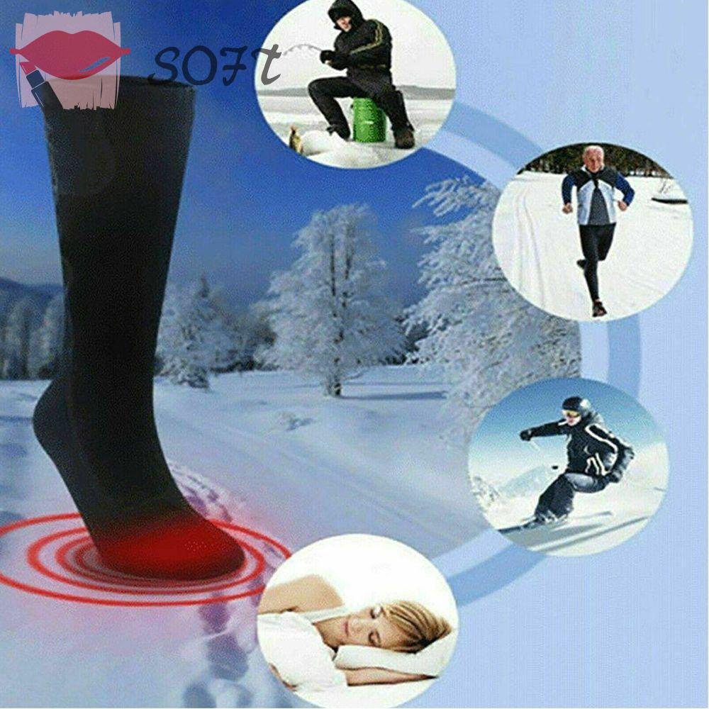 Vớ Thể Thao Giữ Ấm Chạy Điện Thời Trang Mùa Đông Cho Nam Và Nữ