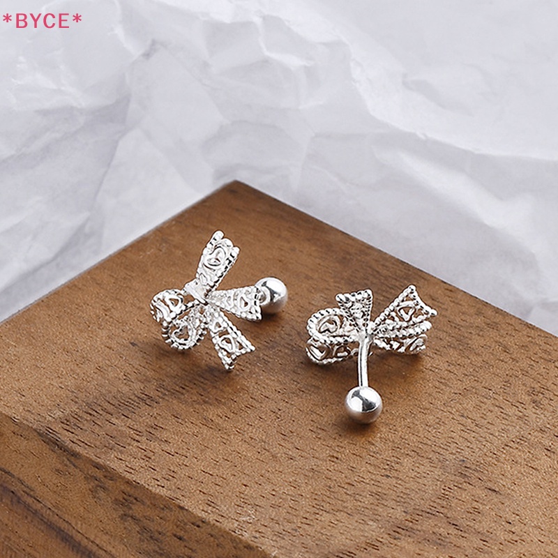 1 Đôi Khuyên Tai Hình Nơ Xoắn Ốc Dành Cho Nữ Mới