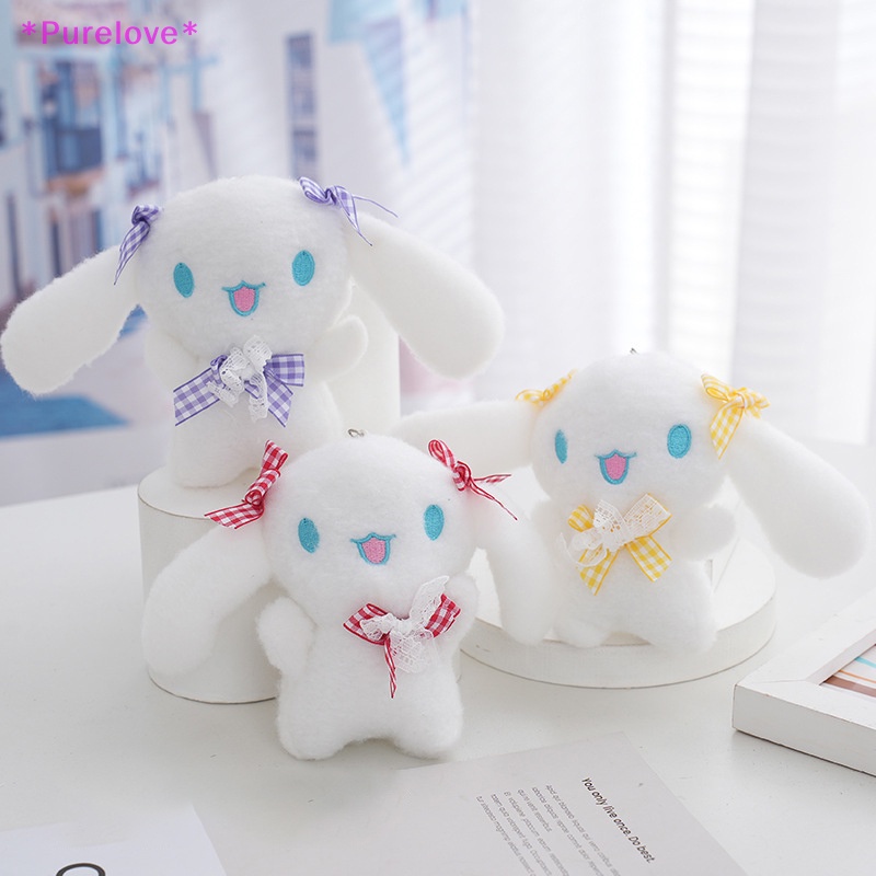 SANRIO Móc Khóa Hình Cinnamoroll Kuromi Nhồi Bông Đáng Yêu Mềm Mại Mới