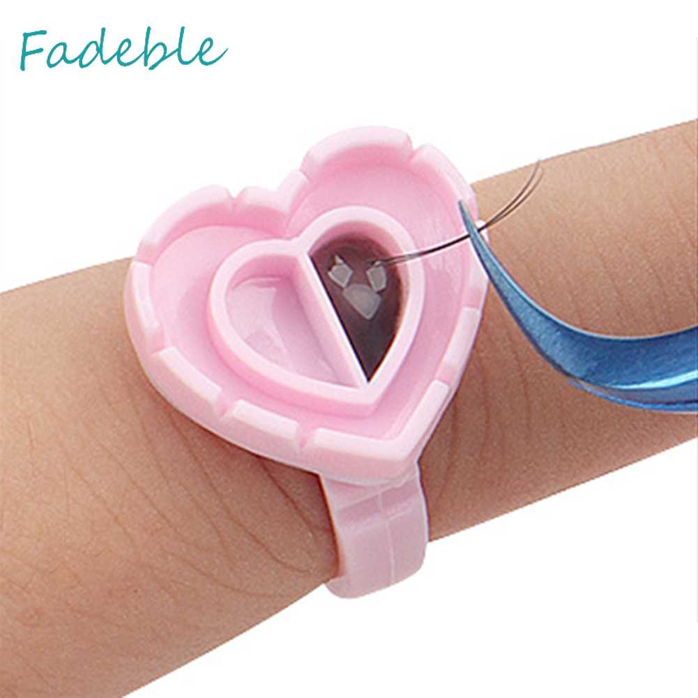 Set 100 Giá Đỡ Nhẫn Gắn Lông Mi Giả Dùng Một Lần Tiện Dụng