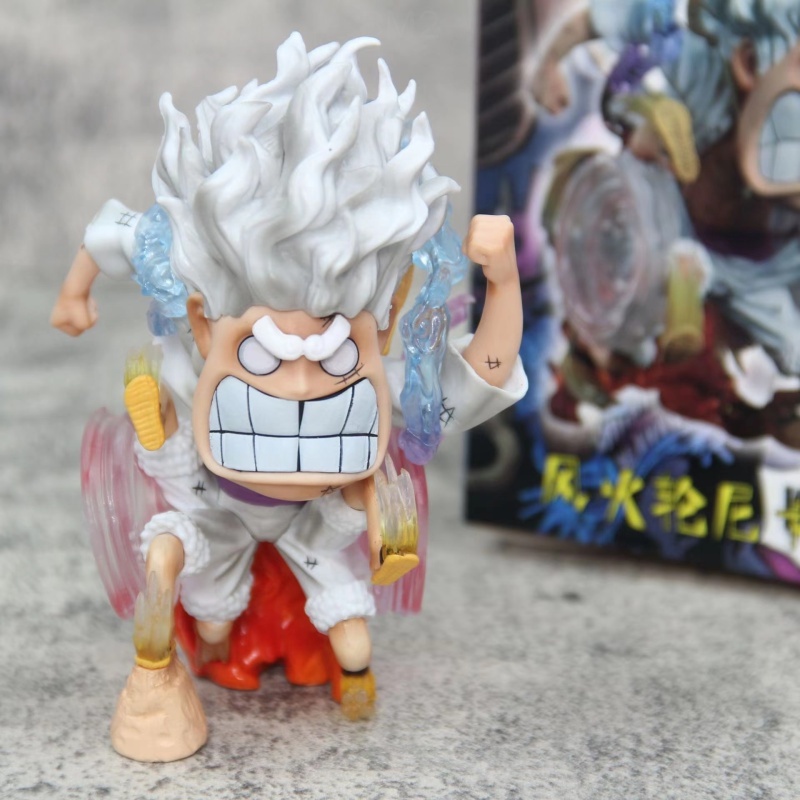 Mô Hình Nhân Vật Luffy Gear 5 Trong Phim Hoạt Hình One Piece