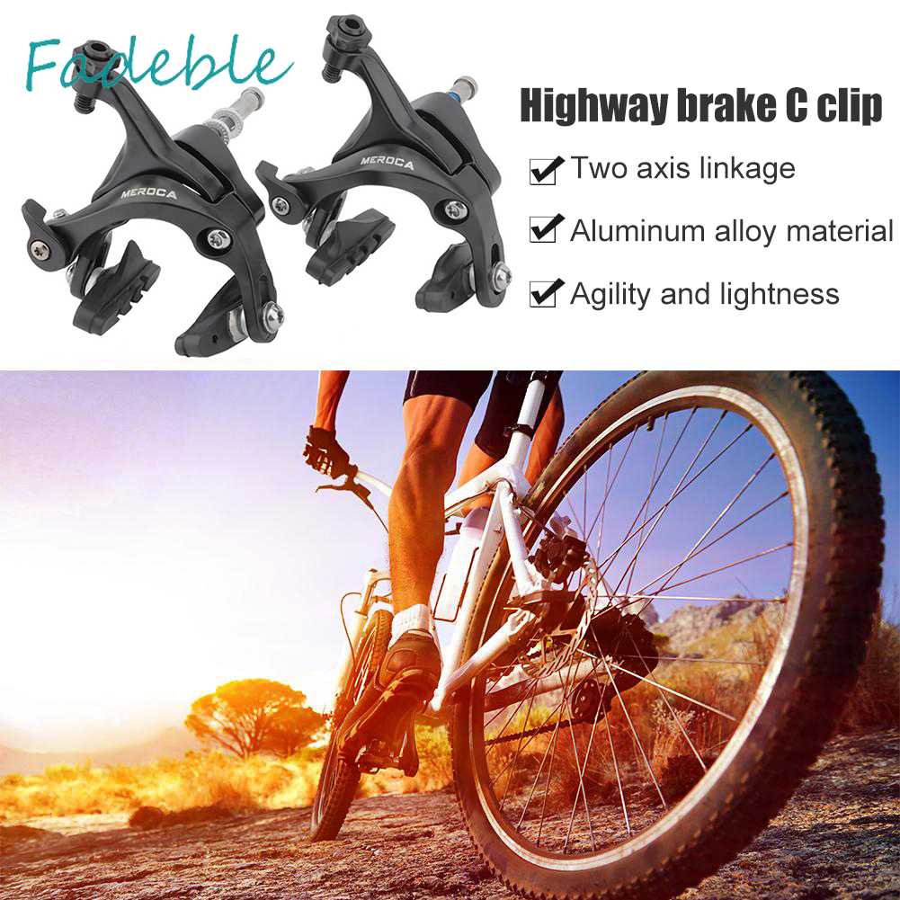Bộ Kẹp Phanh Trước Và Sau Bằng Nhôm Chuyên Dụng Cho Xe Đạp