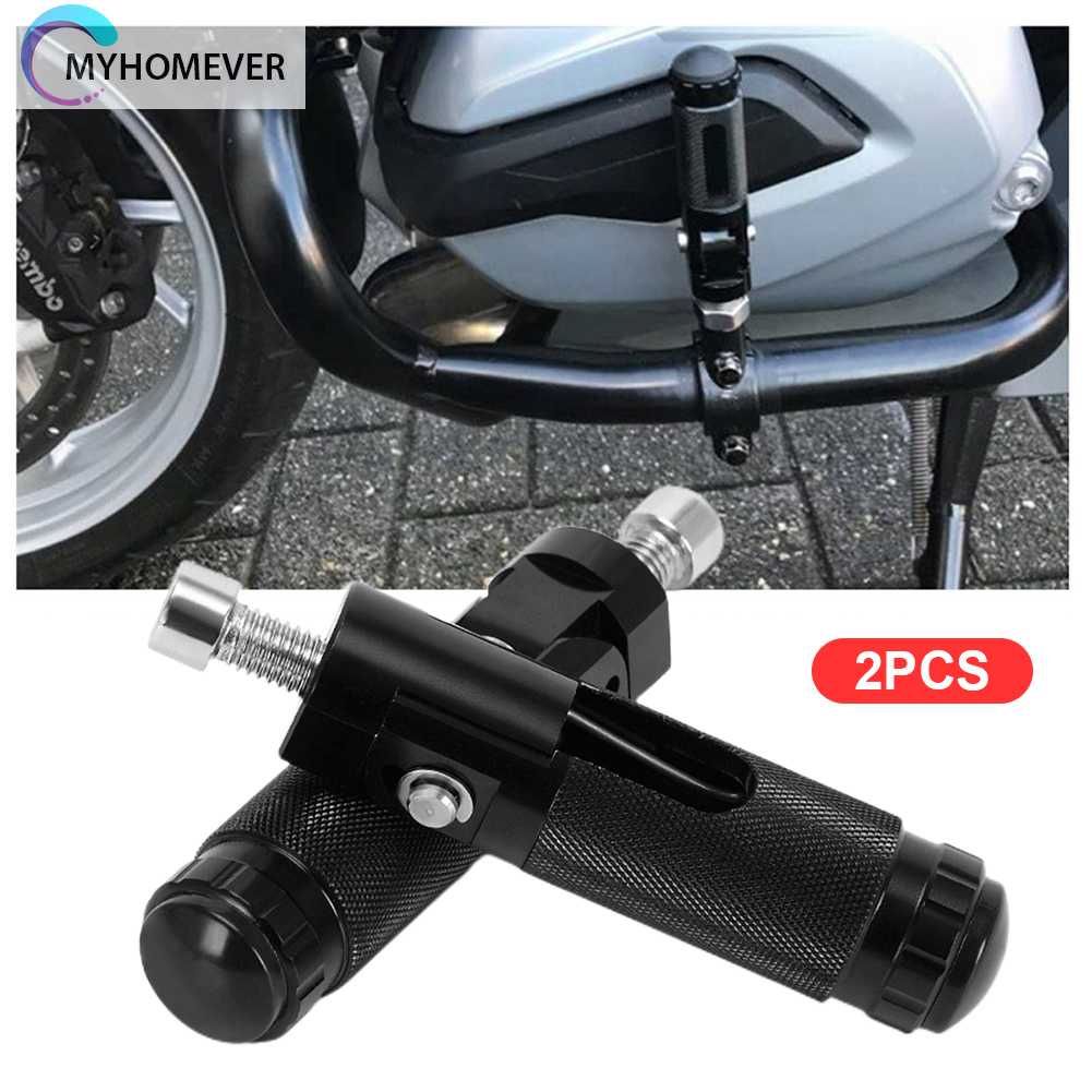 Bàn Đạp Để Chân Phía Sau Xe Máy ATV UTV Bằng Nhôm Gấp Gọn Chống Trượt