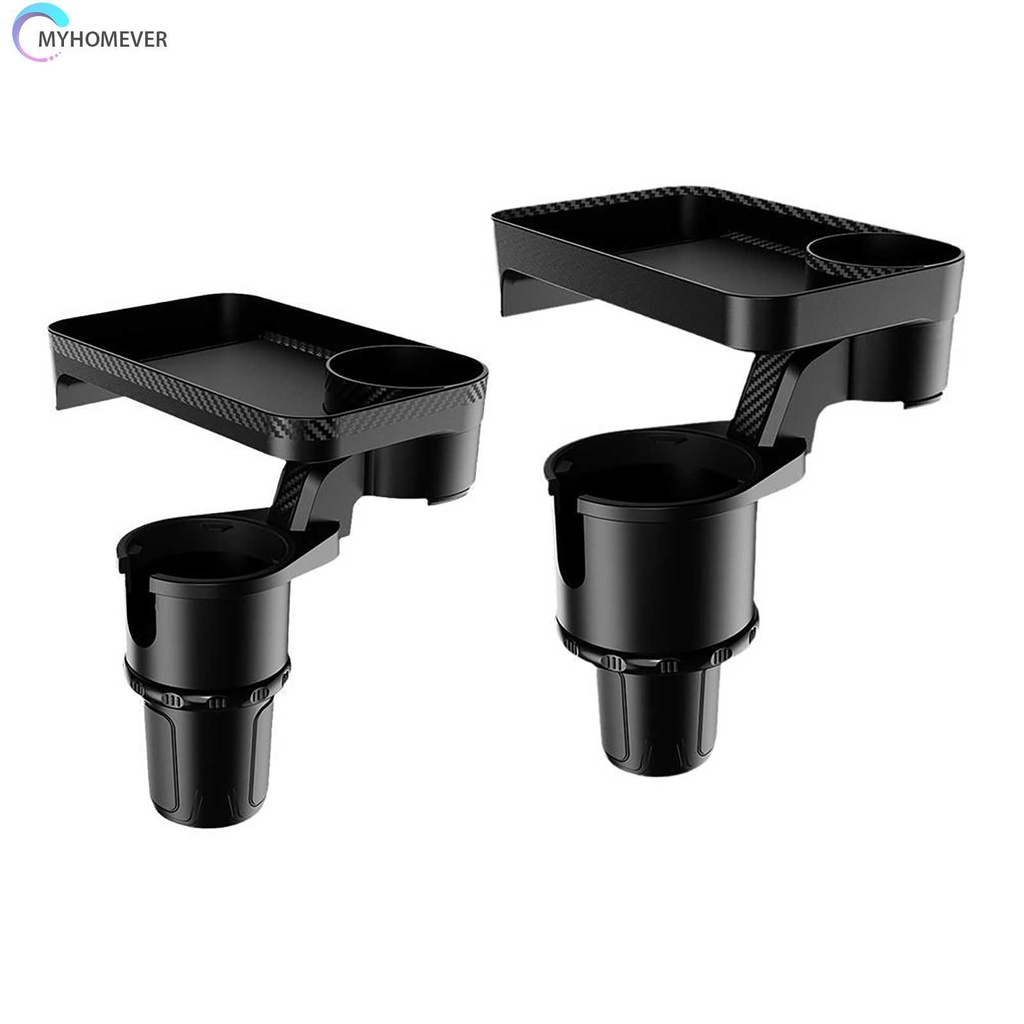 Giá Đỡ Cốc Nước Trên Xe Hơi Có Khay Tháo Rời Được Tiện Lợi