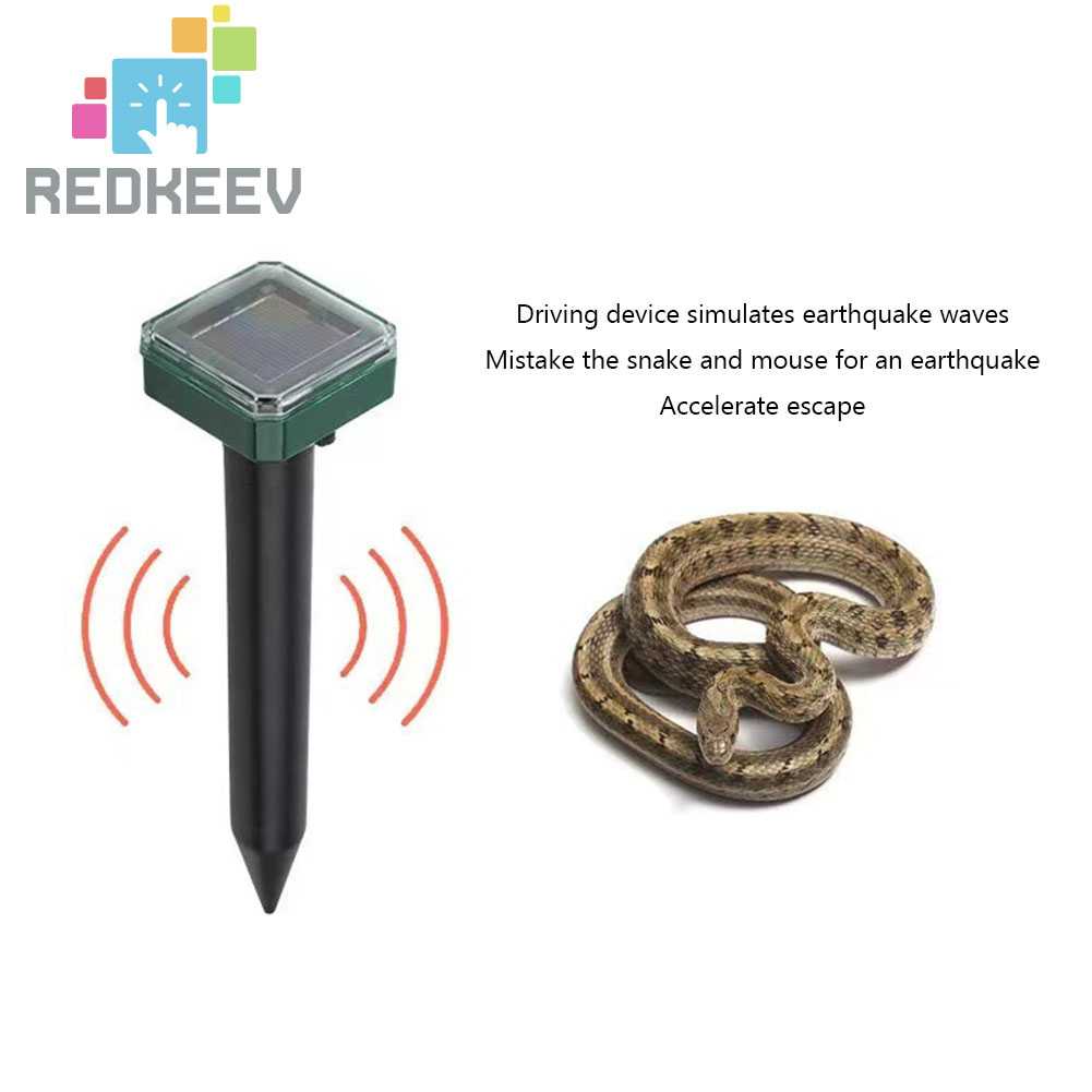 Set 4 Dụng Cụ Đuổi Côn Trùng Động Vật Gây Hại Sử Dụng Năng Lượng Mặt Trời