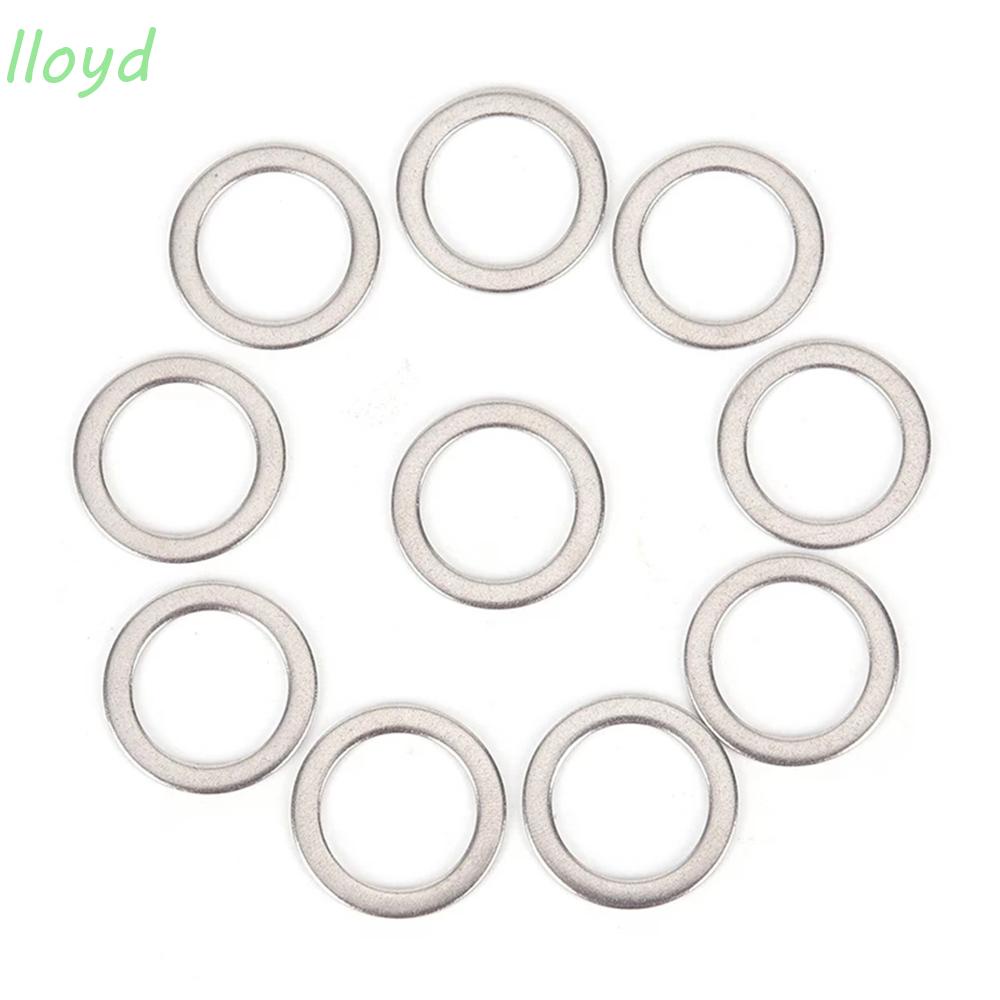 Set 10 Vòng Đệm Bằng Thép Không Gỉ Cho Bàn Đạp Xe Đạp