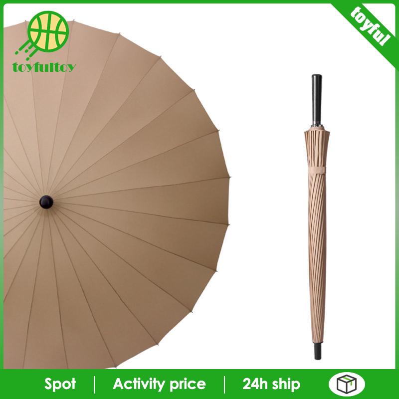 Dù Chống Gió Lớn 24 Ribs Dùng Đi Bộ Đường Dài Hàng Ngày