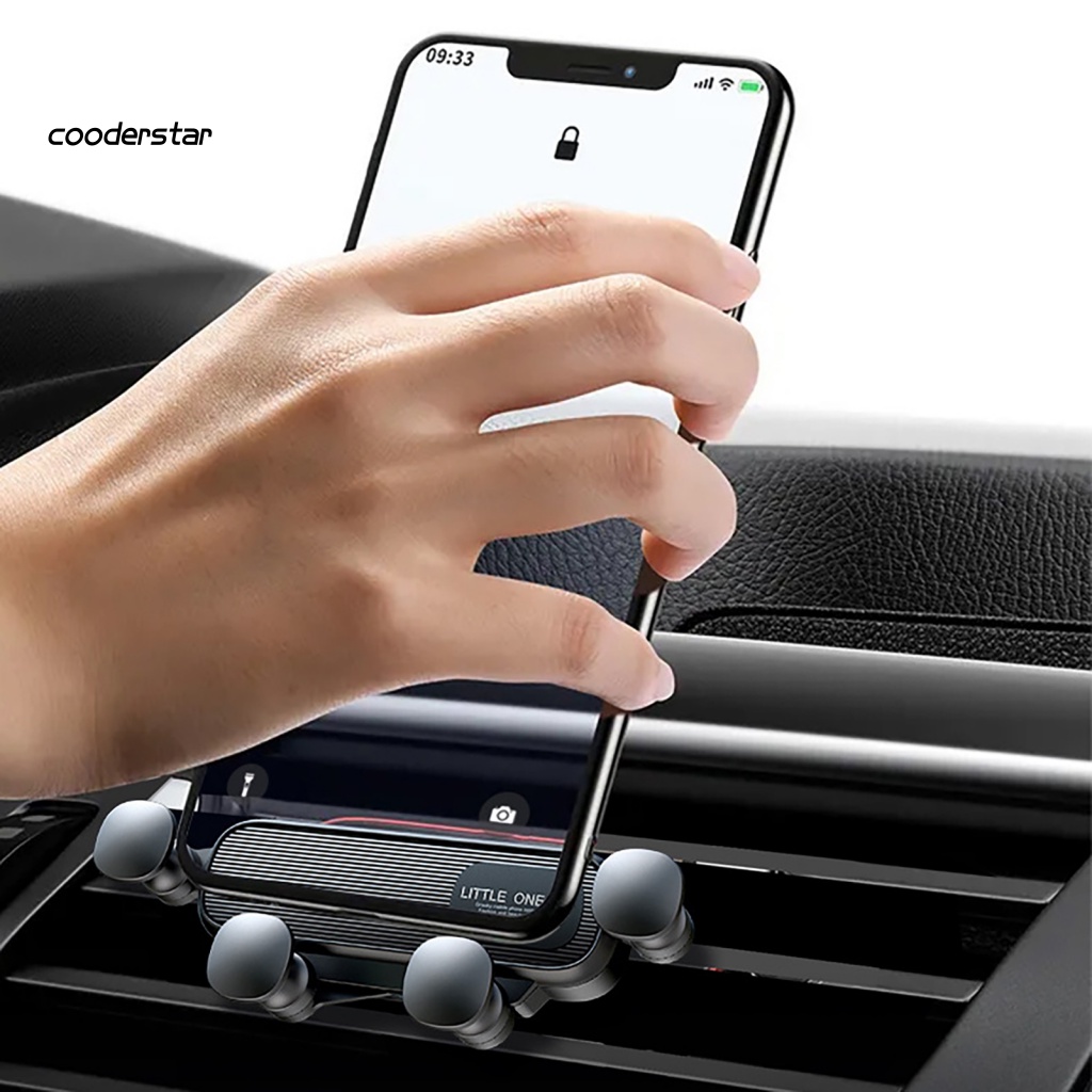 Giá Đỡ Điện Thoại Gọn Nhẹ Chống Sốc Để Bàn Tiện Dụng Cho Xe Hơi